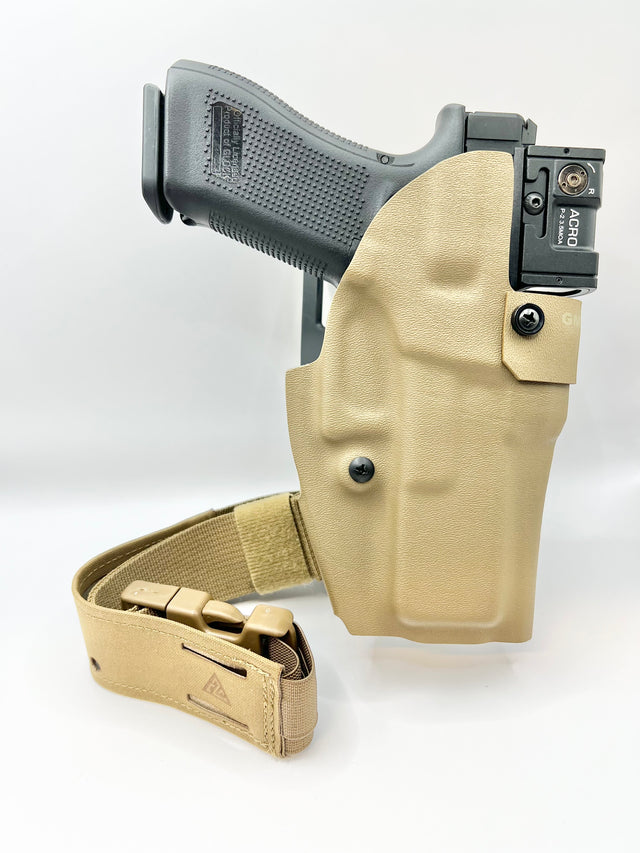 GLOCK 17 LVL2 OVERT HOLSTER (GEN 4/5)